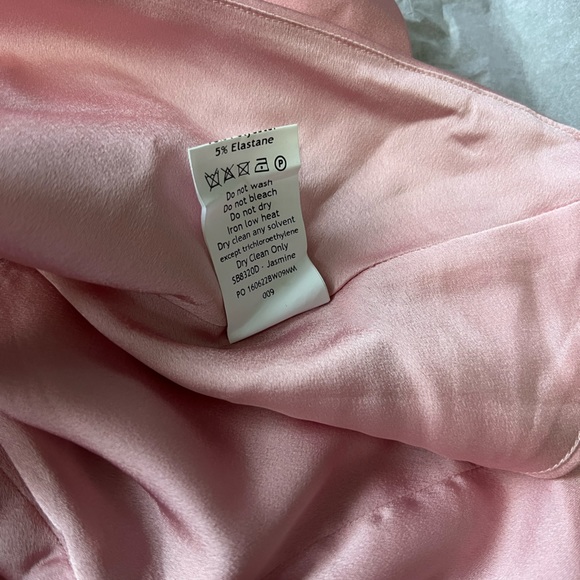 HOUSE OF CB 'Jasmine' Rose Pink Draped Strapless Corset Dress - Picture 11 of 13